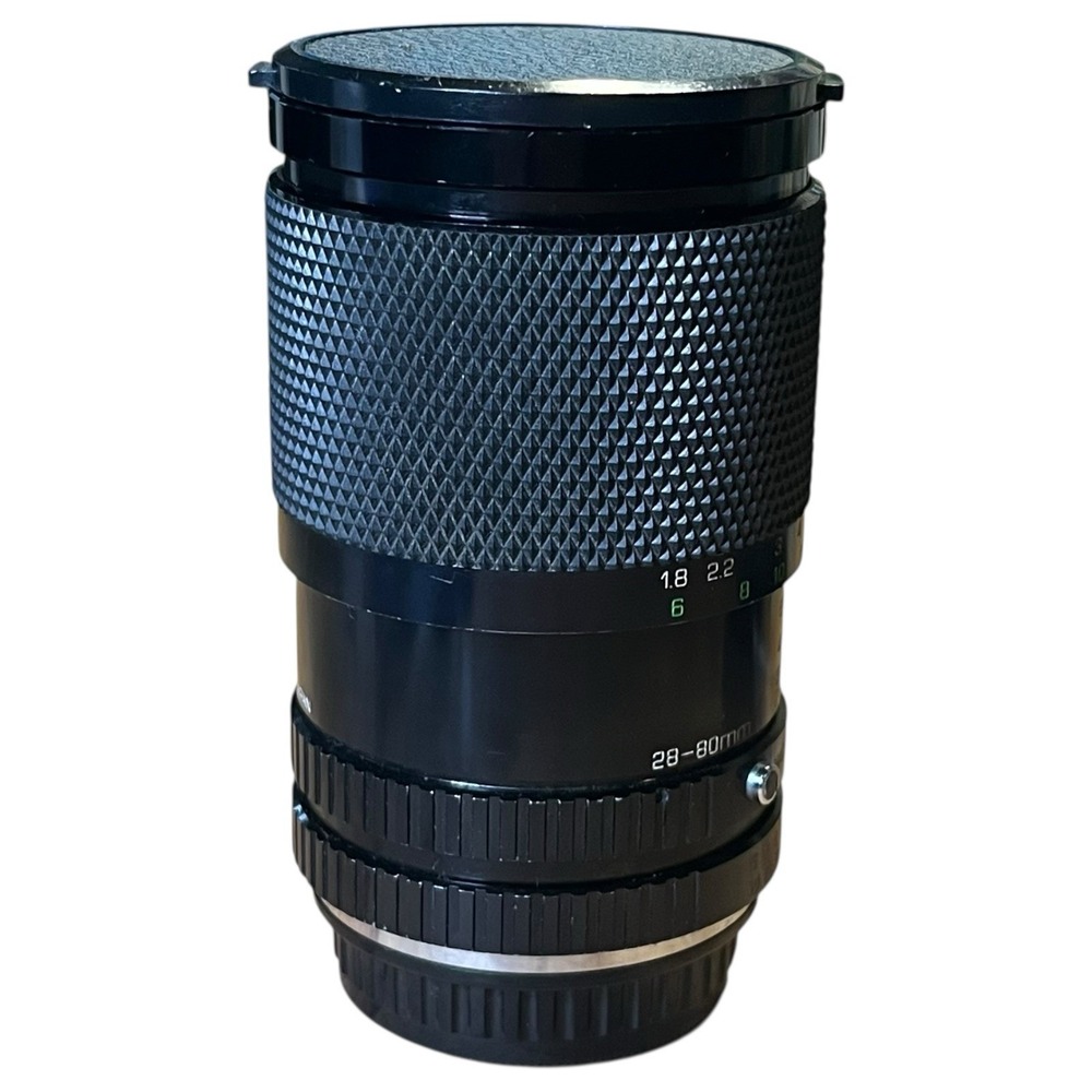 Soligor MC Zoom Macro C/D 28-80mm F3.5-4.5 Pentax PK Mount Both Caps Hood - Picture 12 of 16